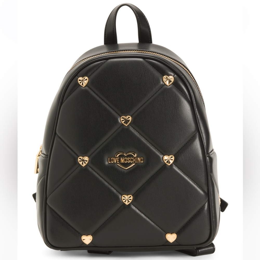 LOVE MOSCHINO Heart Stud Backpack
